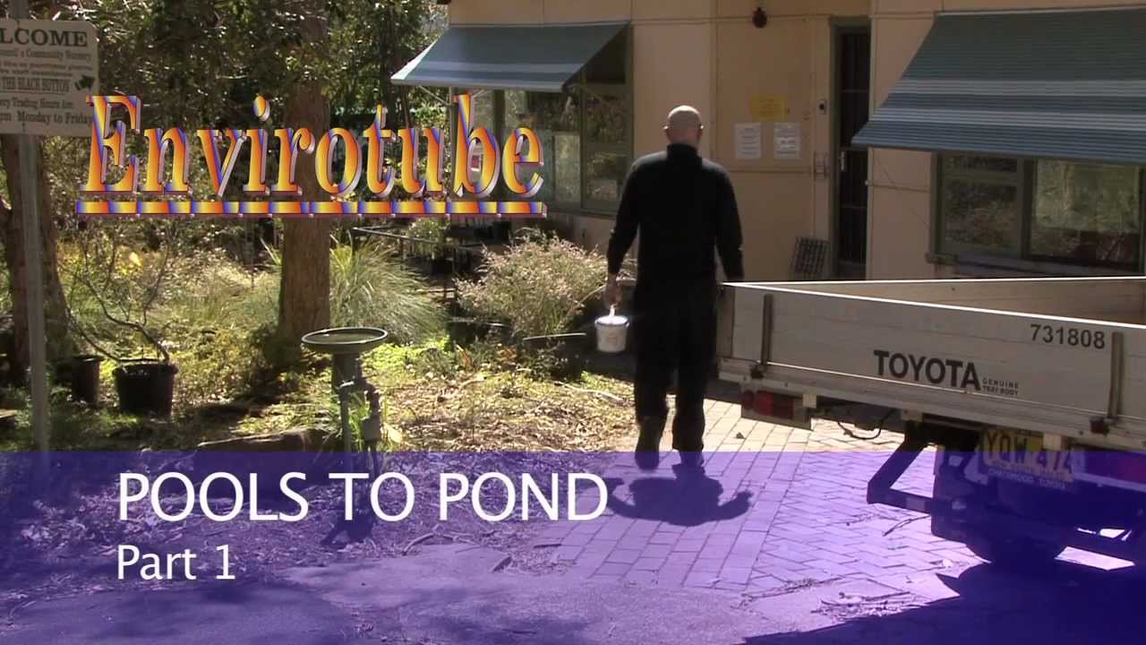 Your Usless Pool into a Beautiful Pond - Part 1 - Envirotube
