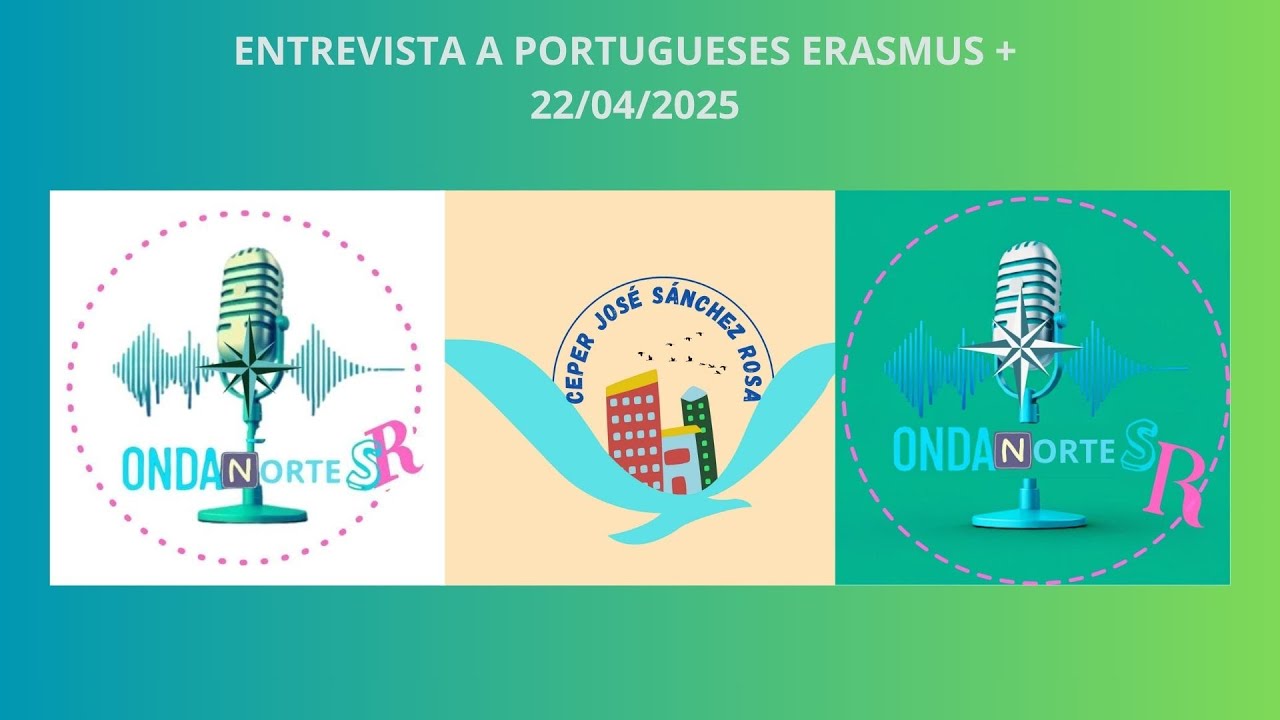 PODCAST ONSR: ENTREVISTA A PORTUGUESES ERASMUS +