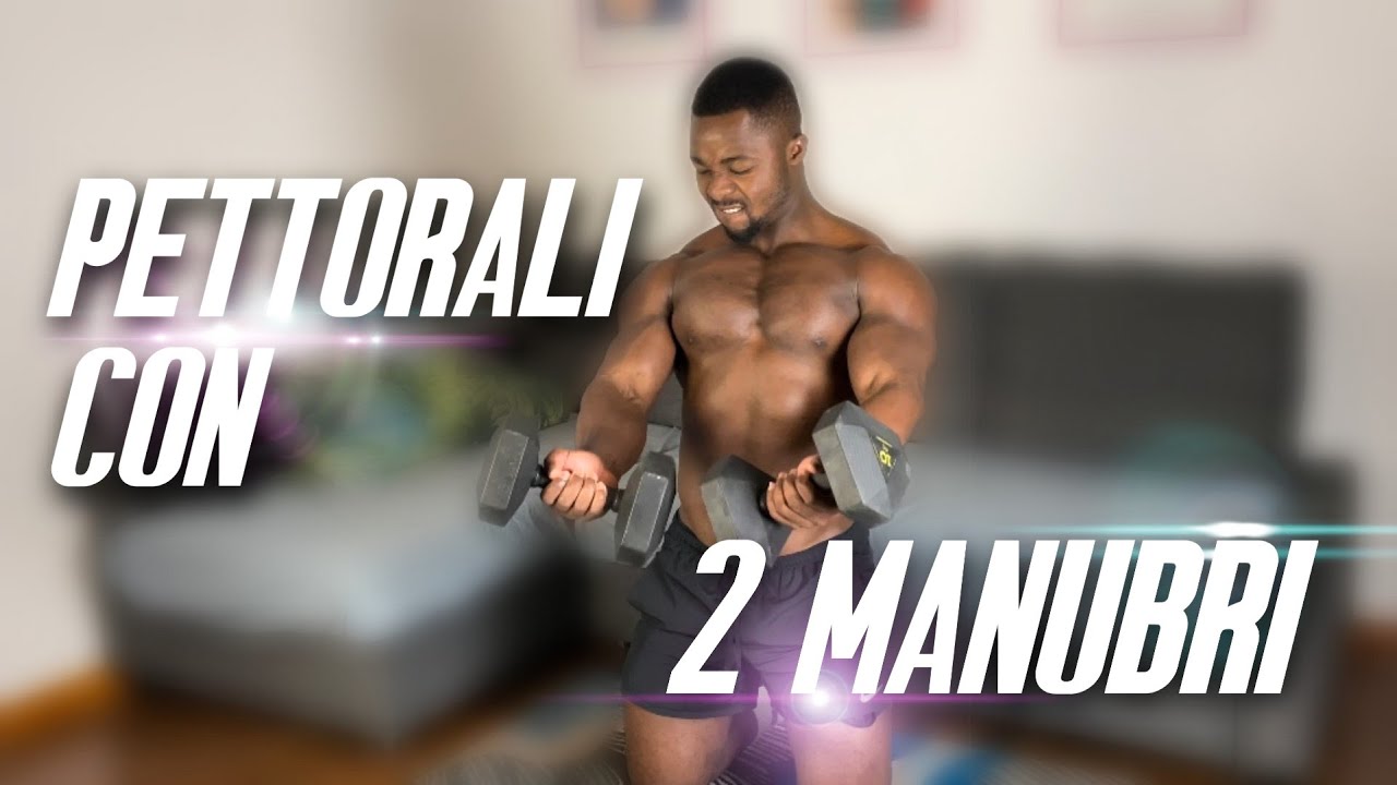 PETTORALI CON MANUBRI SENZA PANCA // CHEST WORKOUT ONLY DUMBELLS @TeteMrcarter