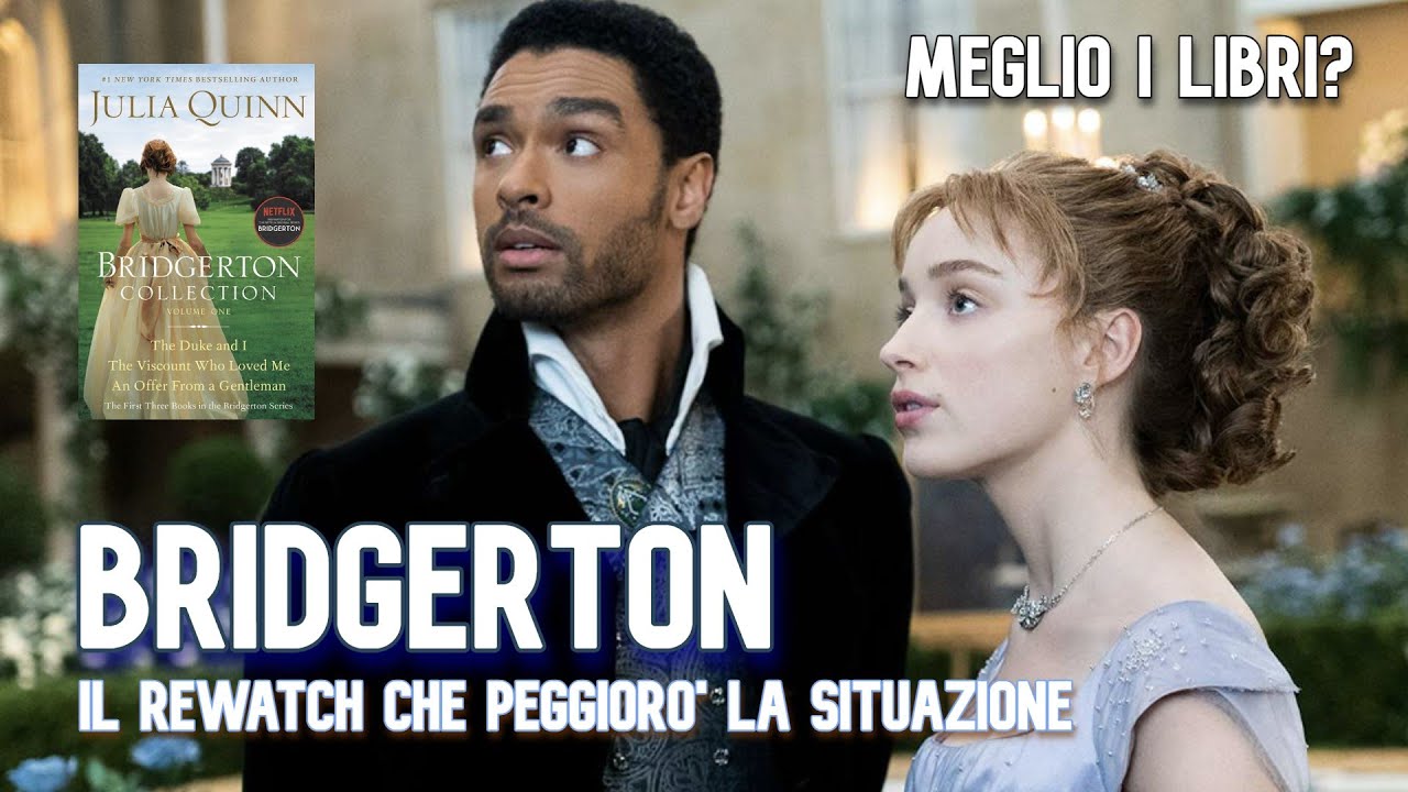 BRIDGERTON REWATCH, è peggio di quanto ricordavo. I libri sono migliori? #bridgerton