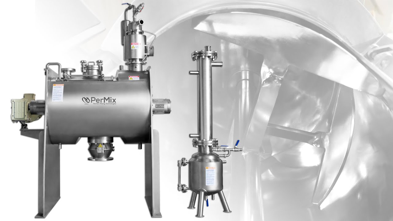 PerMix Vacuum Paddle Mixer & Dryer Powers Nitto’s Pharmaceutical R&D