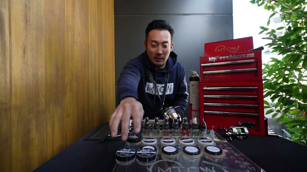 スピニングリールのドラグ・グリス（メンテナンス）