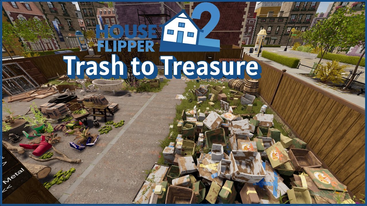 LANDFILL TO HOME - Trash to Treasure | House Flipper 2 | No commentary |  Cozy long plays