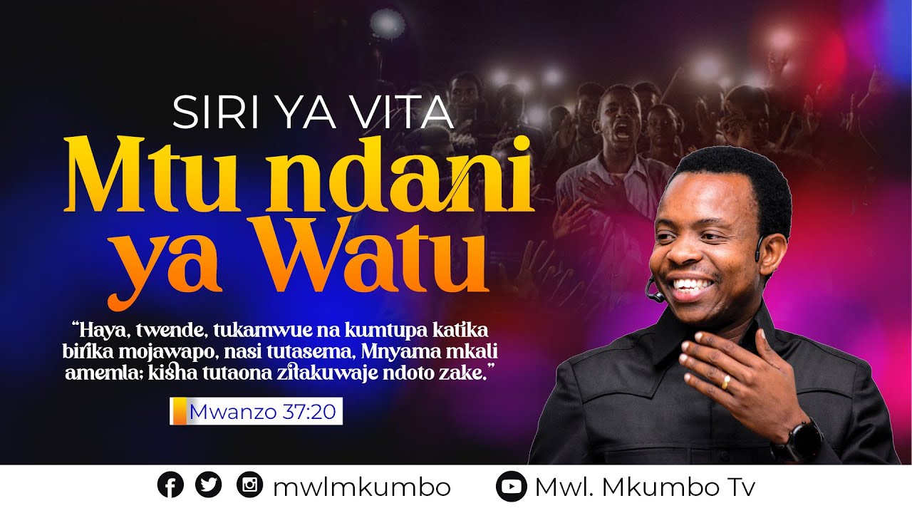 VITA YA HATIMA - Mtu Ndani ya Watu || Mwl. Samwel Mkumbo |