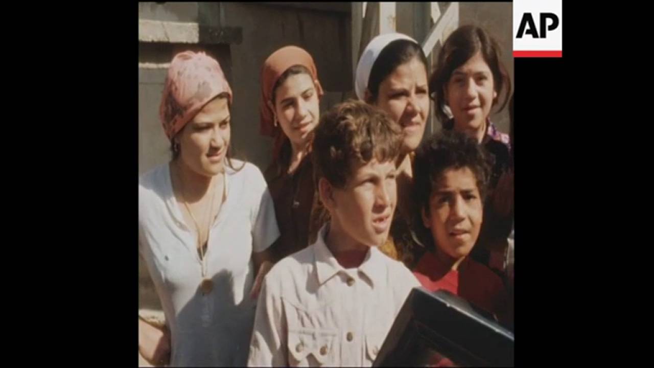 La ville deTyr sud Liban 1978 ...   مدينة صور جنوب لبنان