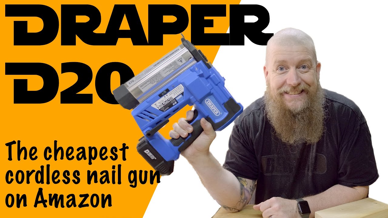 Draper D20 — самый дешёвый беспроводной гвоздезабивной пистолет, который я нашёл на Amazon — перв...