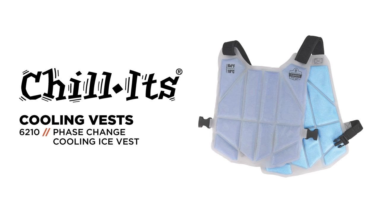 Remain Cool and Low-Profile with the Chill-Its 6210 Phase Change Cooling Vest