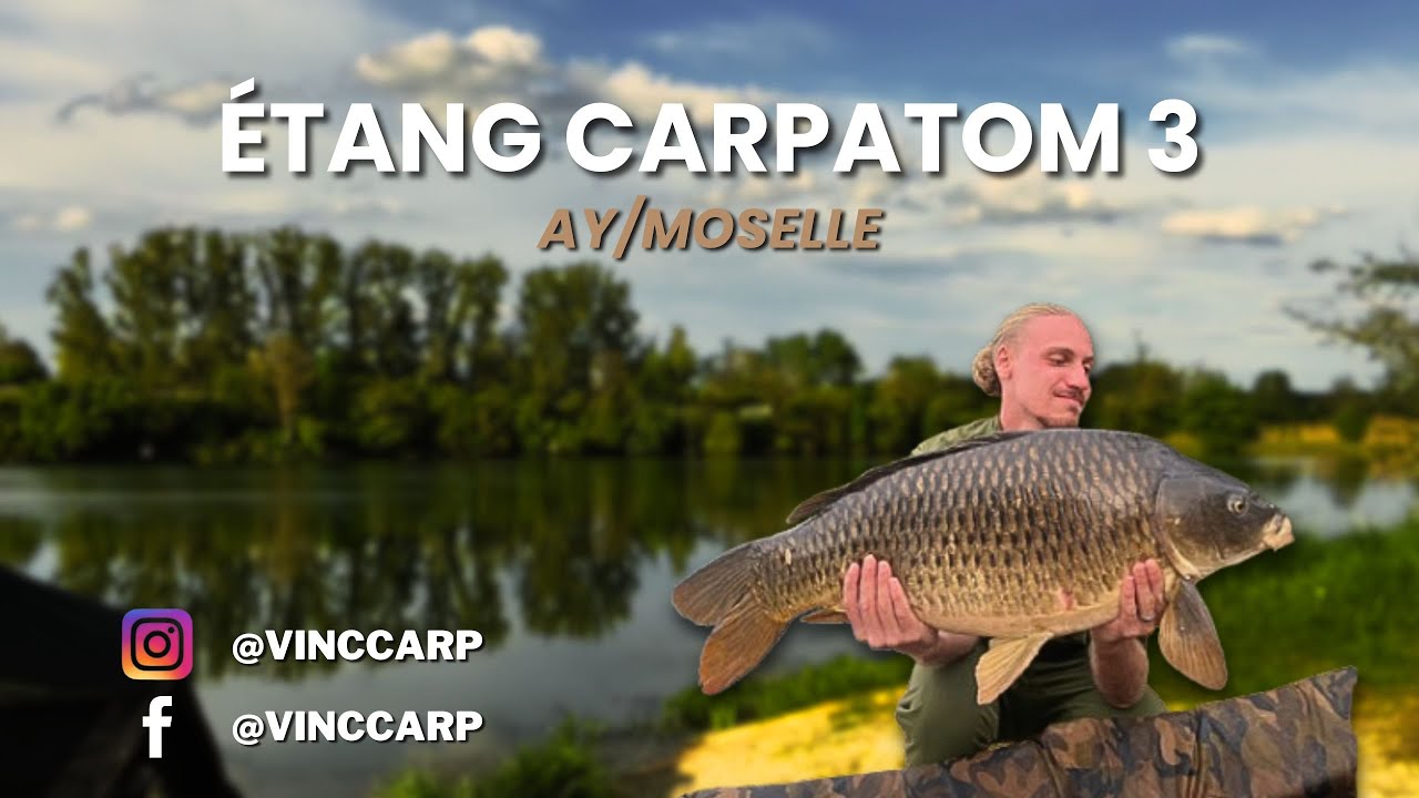 TECHNIQUE de pêche au GLAÇON !! Session de 3 nuits aux étangs Carpatom !