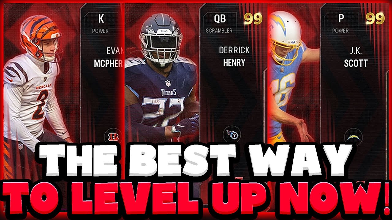 THE BEST WAY YO LEVEL UP IN ALL MUT 23 FIELD PASSES! BEST WAY TO LEVEL UP IN MUT! MUT 23!