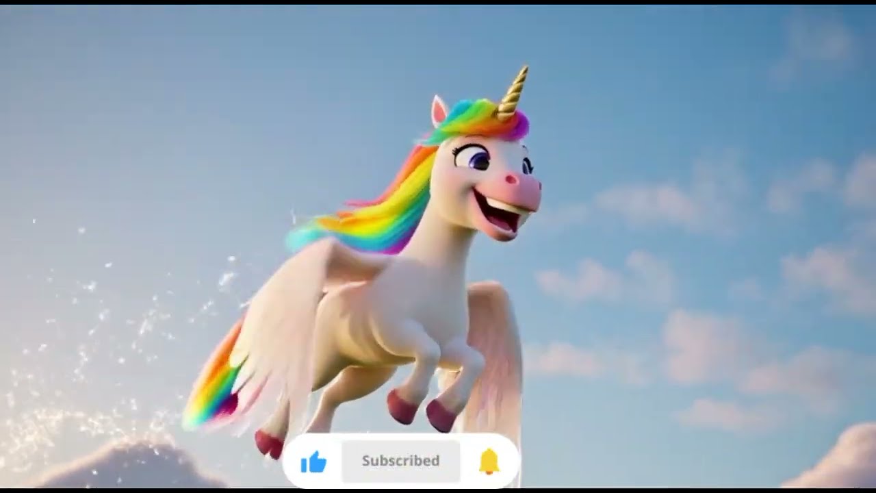Magic Unicorn 🦄 – 1 Minute Fun Rhyme for Kids | Dance & Sing with Unicorn”