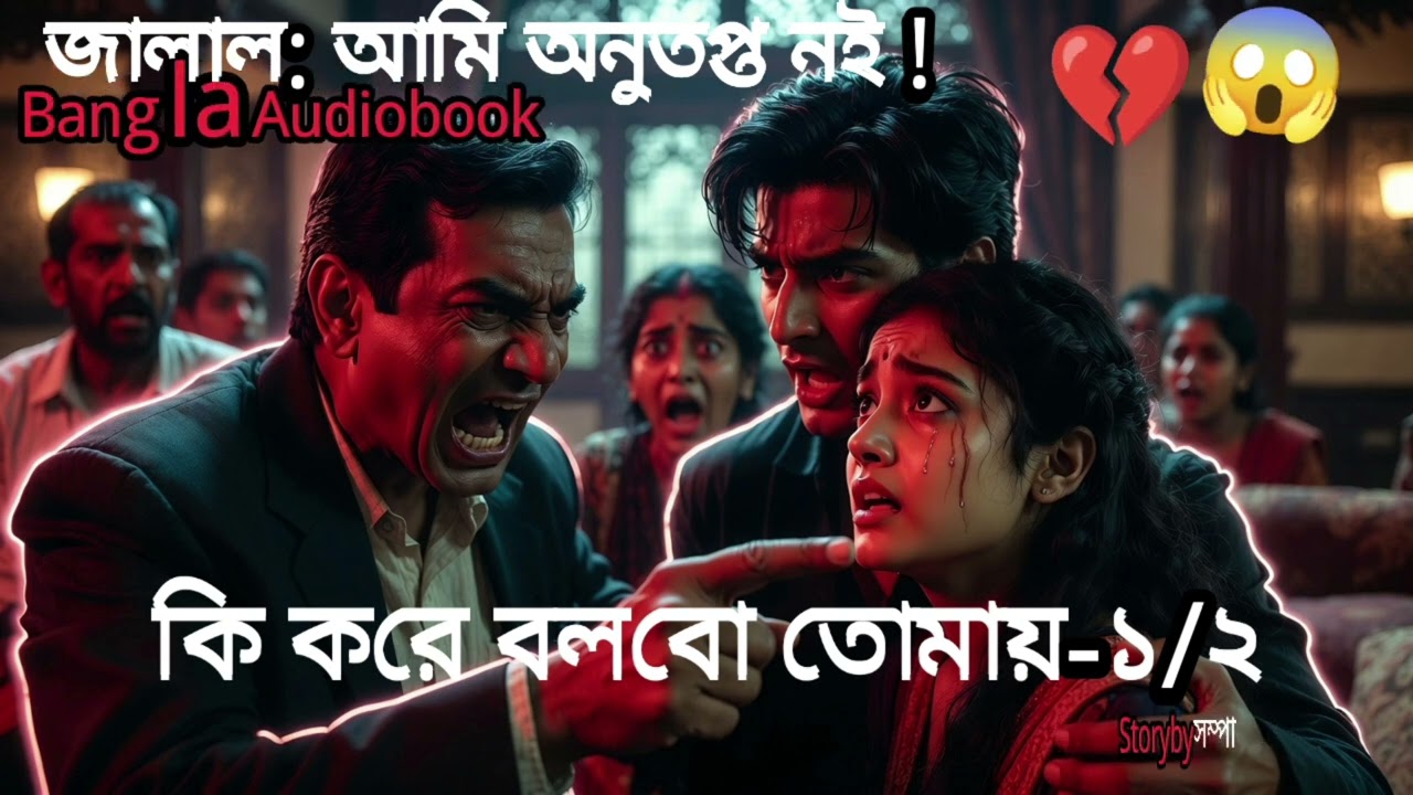 কি করে বলবো তোমায়💔১/২ | আমি অনুতপ্ত নই! 😭 জালালের সাহসী কথা | Bangla Audiobook | Story by সম্পা #fyp