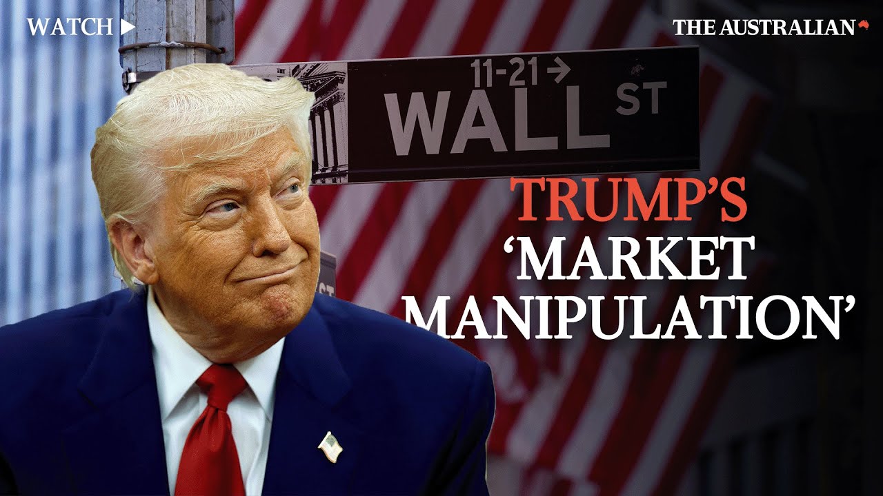 Trump accused of 'market manipulation' after pause on tariffs