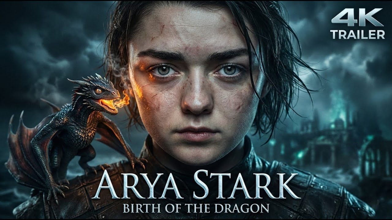 Arya Stark (2026) – Birth of the Dragon | Maisie Williams | Game of Thrones | HBO Max 4K
