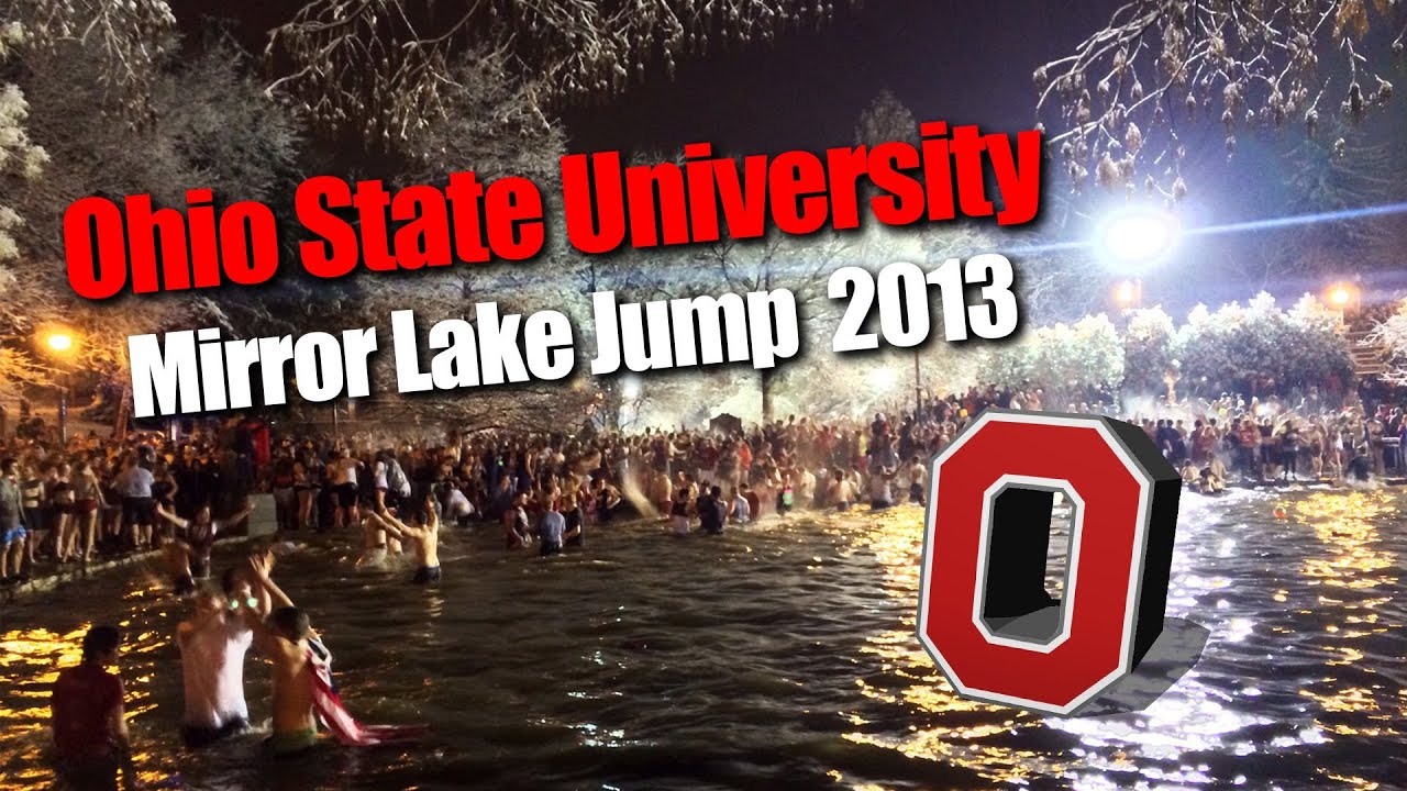 Ohio State University Mirror Lake Jump 2013