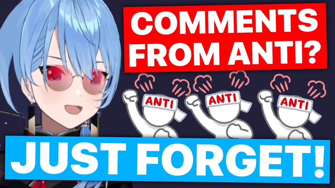 How Suisei Mentally Deals With Anti Comments (Hoshimachi Suisei /Hololive) [Eng Subs]