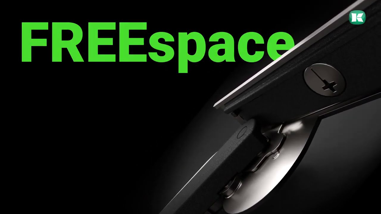 KESSEBÖHMER - Ferrure de porte relevable FREEspace