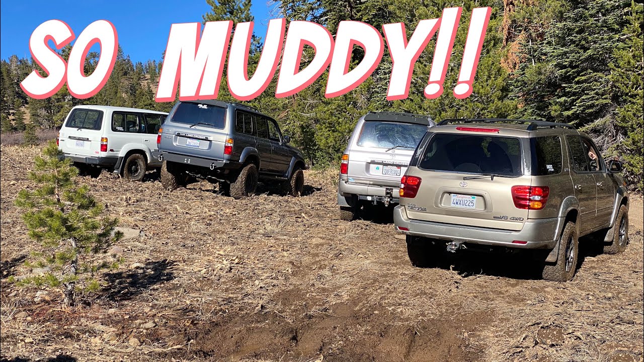 Внедорожная трасса Corral Hollow Trail для Sequoia & Land Cruisers!