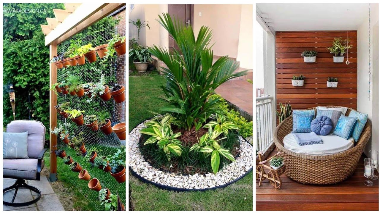 14 Ideias para Jardim Pequeno e simples para Casa e Apartamento