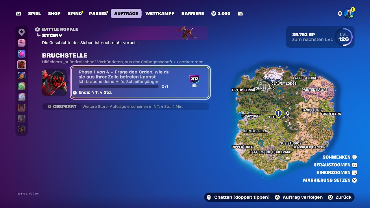 WIR BEFREIEN DEN ORDERN - BRUCHSTELLE AUFTRÄGE + DER DUNKLE SAMMLER IST NUN AGGRESSIV IN FORTNITE CH