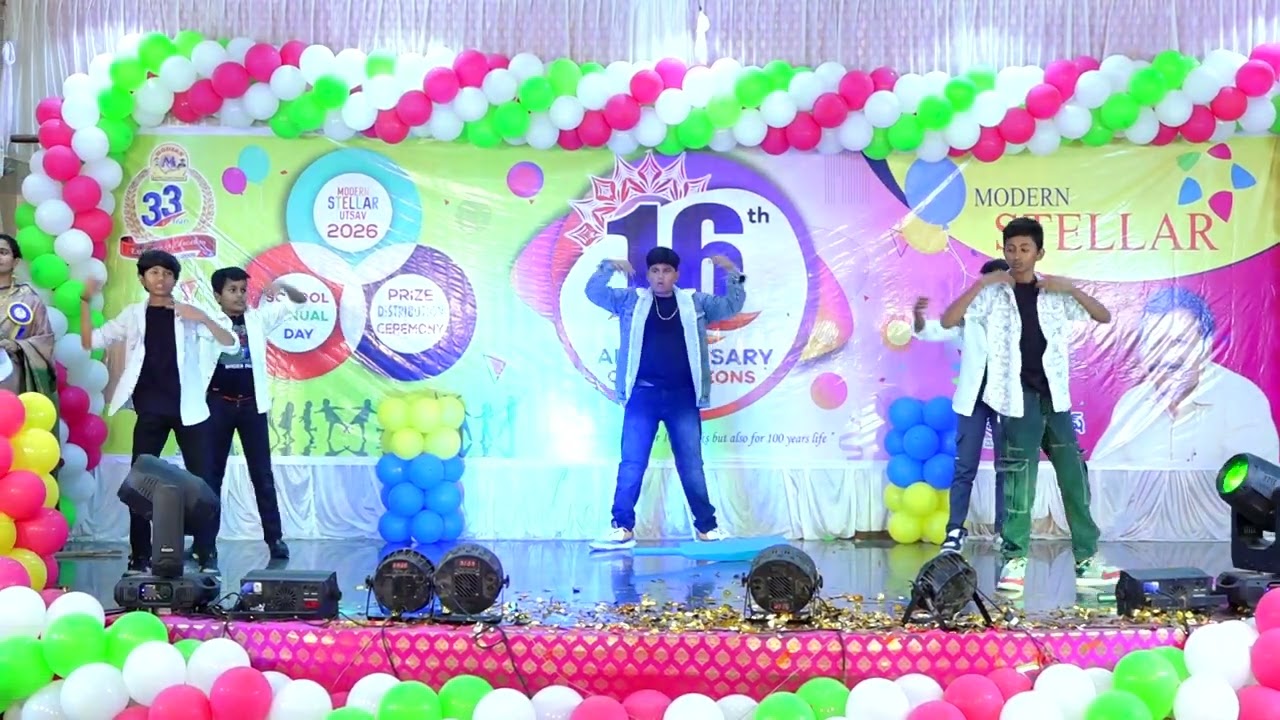 Modern Stellar School 16th Annual day - 8th Boys