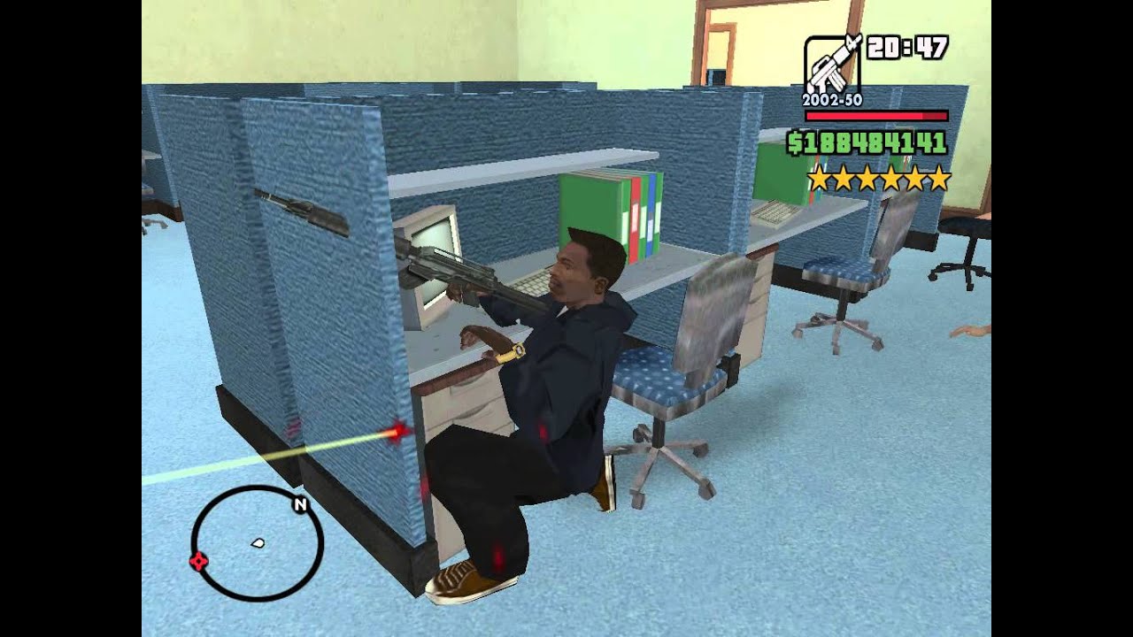 GTA San Andreas: Police Station Shootout Part 3/3