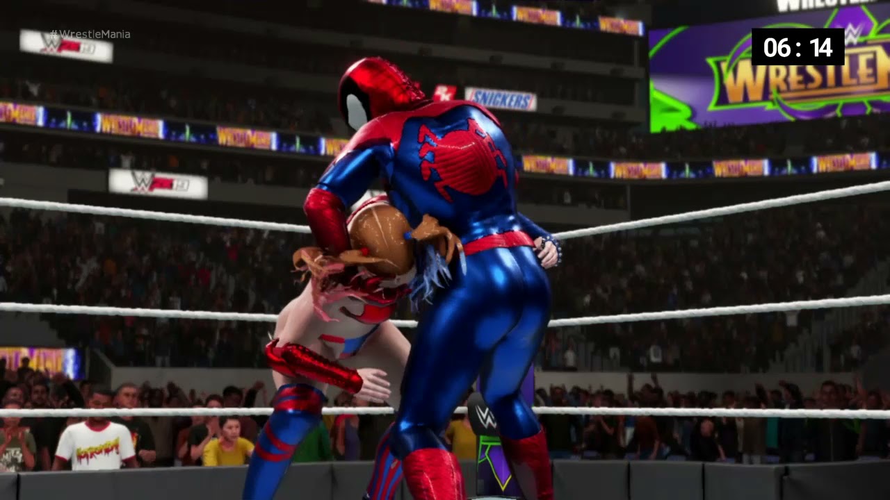 (REQUEST) DC vs MARVEL: HOT HARLEY QUINN VS SPIDER-MAN  ( iron man match )