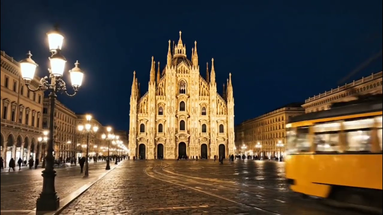 Hazel- Midnight in Milan ft. Matteo Valli (Official Video Visualizer)