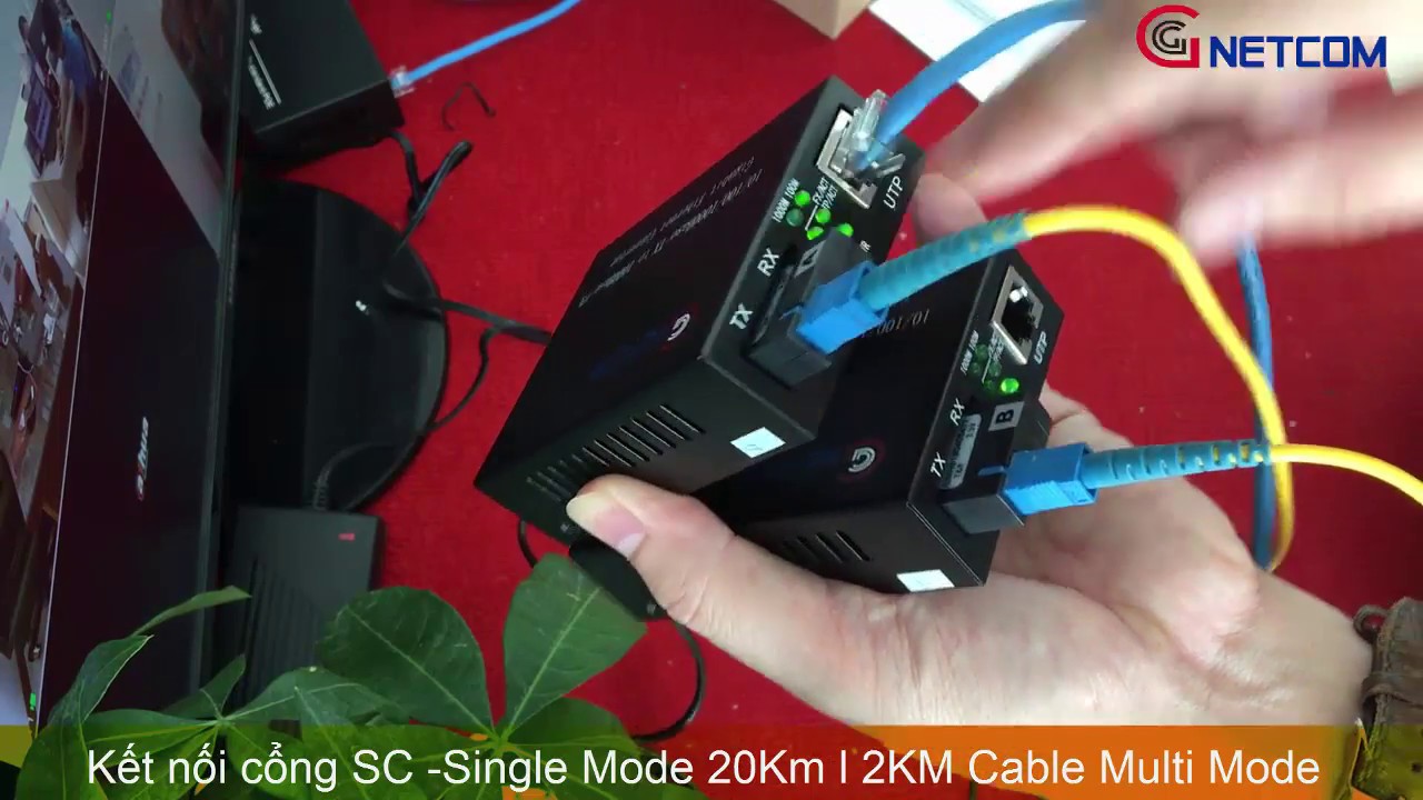 Bộ chuyển đổi quang điện 1 sợi 10/100/1000Mbps  GNETCOM GNC-2111S-20A/B