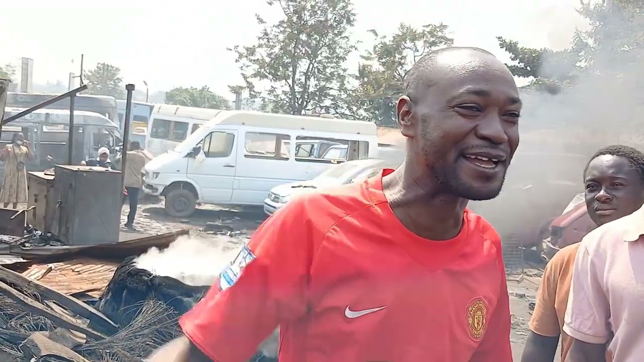*Fire Guts Mechanic Shops at Sofoline, Destroys Over 100 Vehicles* #disaster 