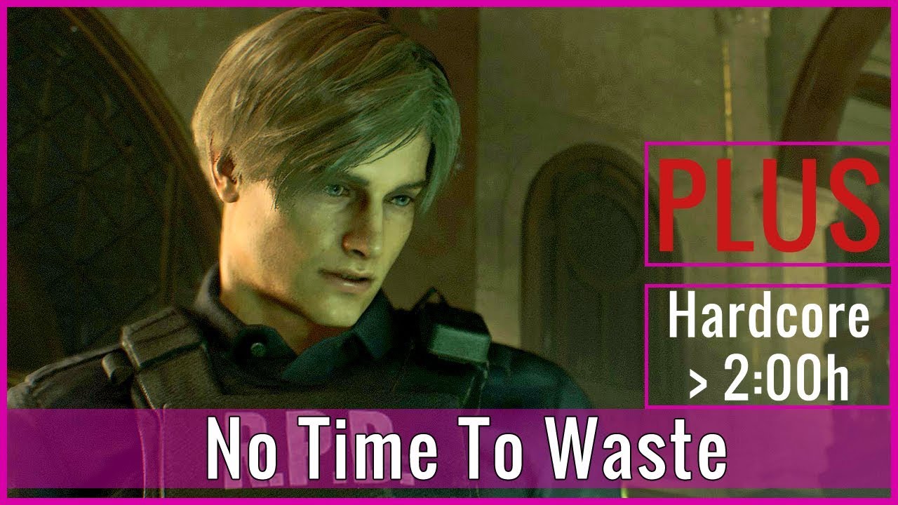 Resident Evil 2 - No Time To Waste [PLUS RE.NET Weekly Challenge/Hardcore] - Leon B
