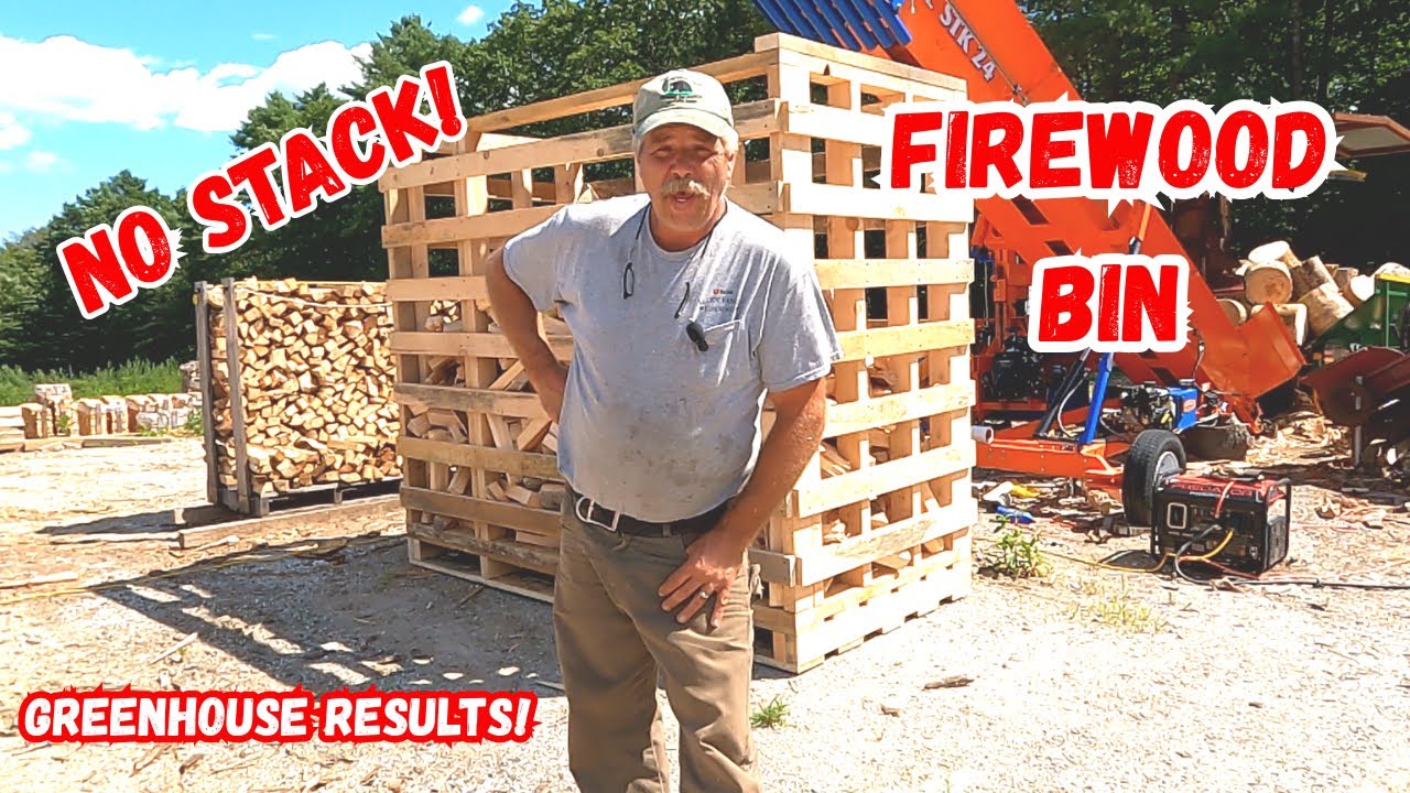 No Stack Firewood Bin!