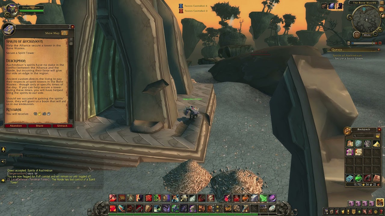 World of Warcraft: Spirits of Auchindoun - Quest ID 11505 (Gameplay/Walkthrough)