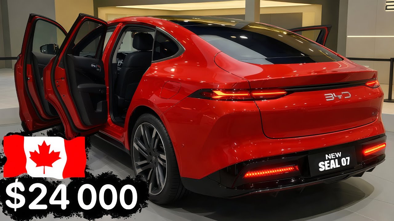 Убийца Tesla Model 3 в Канаде - BYD Seal 07 EV 2026!