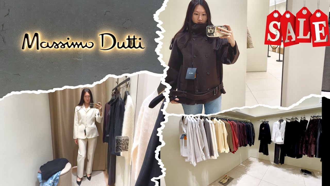 Shopping vlog Massimo Dutti / Sale / New collection / шопинг с примеркой