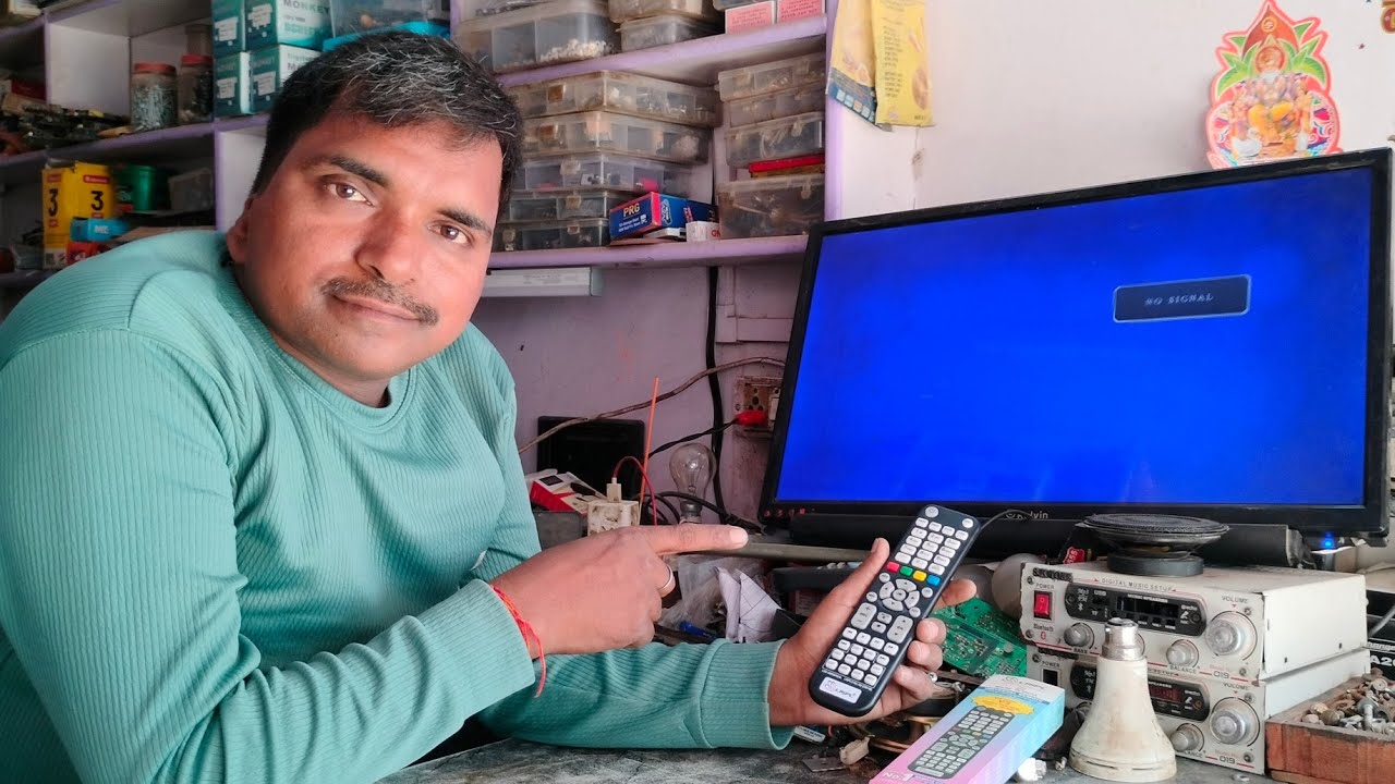 Lripl Universal Remote Koi Bhi Led Tv me  Es Remote Ko Kaise Lagaye #Ashvani Electronic Gorakhpur