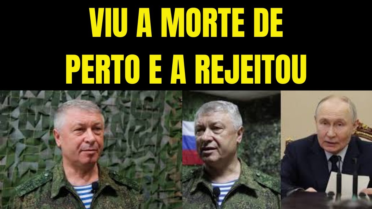 GENERAL RUSSO ACORDA DO COMA E SOBREVIVE, SEUS AGRESSORES FORAM PRESOS