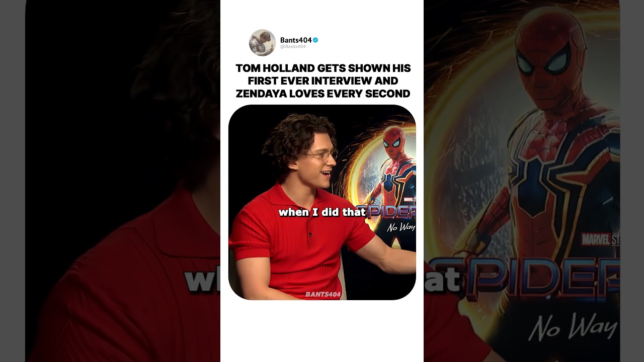 Zendaya Reacts To Young Tom Holland