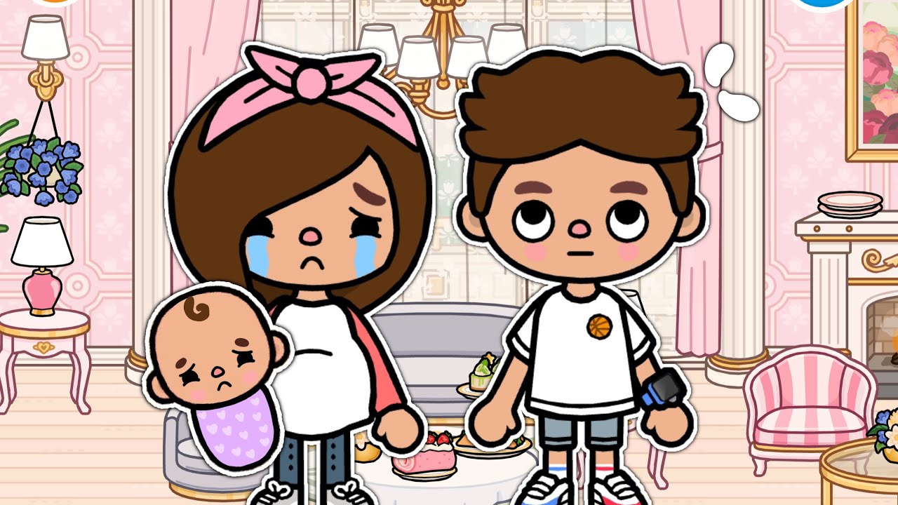 The Cheater 💔 || *WITH VOICE* 🎙️|| Toca Boca TikTok Roleplay 🩵🌈