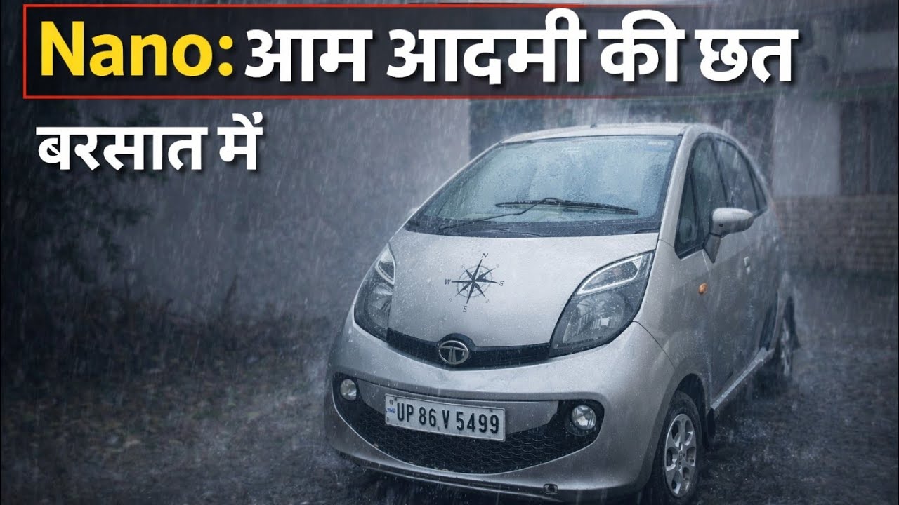 Nano: Aam Aadmi Ki Chhat 🚗 | Barsaat Mein Nano Ka Real Test 🌧️