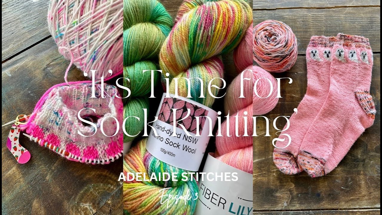 «Время вязать носки», эпизод 3: Много летних Ли и проба фактурных носков — Adelaide Stitches