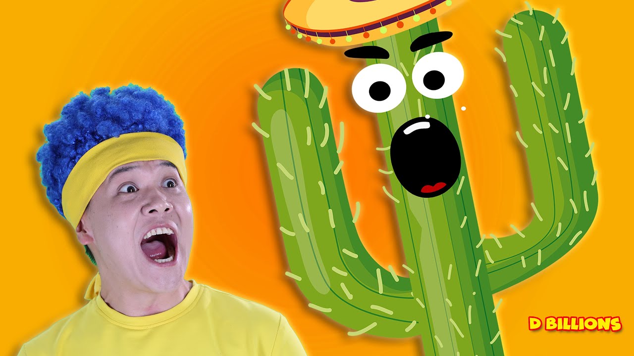 Meet the Funny Cactus | D Billions Kids Songs