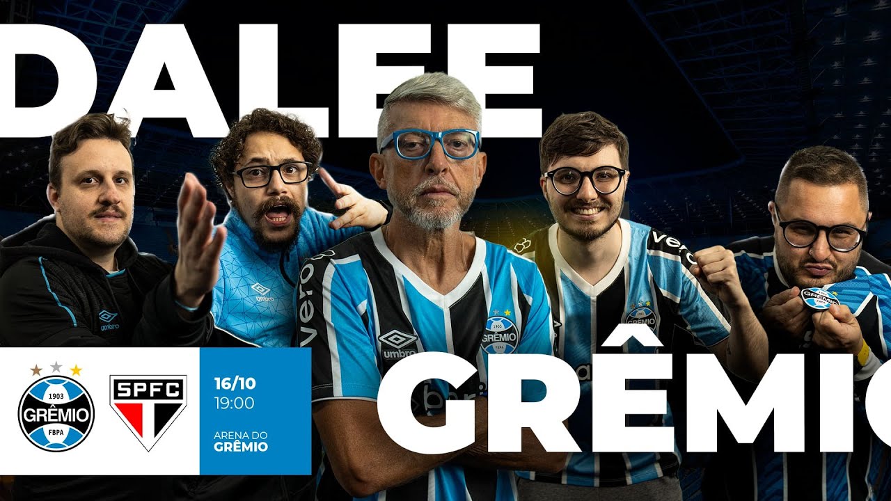 AO VIVO GR&Ecirc;MIO X S&Atilde;O PAULO 16.10 BRASILEIR&Atilde;O 2025 - FARID REAGINDO AO JOGO!!!