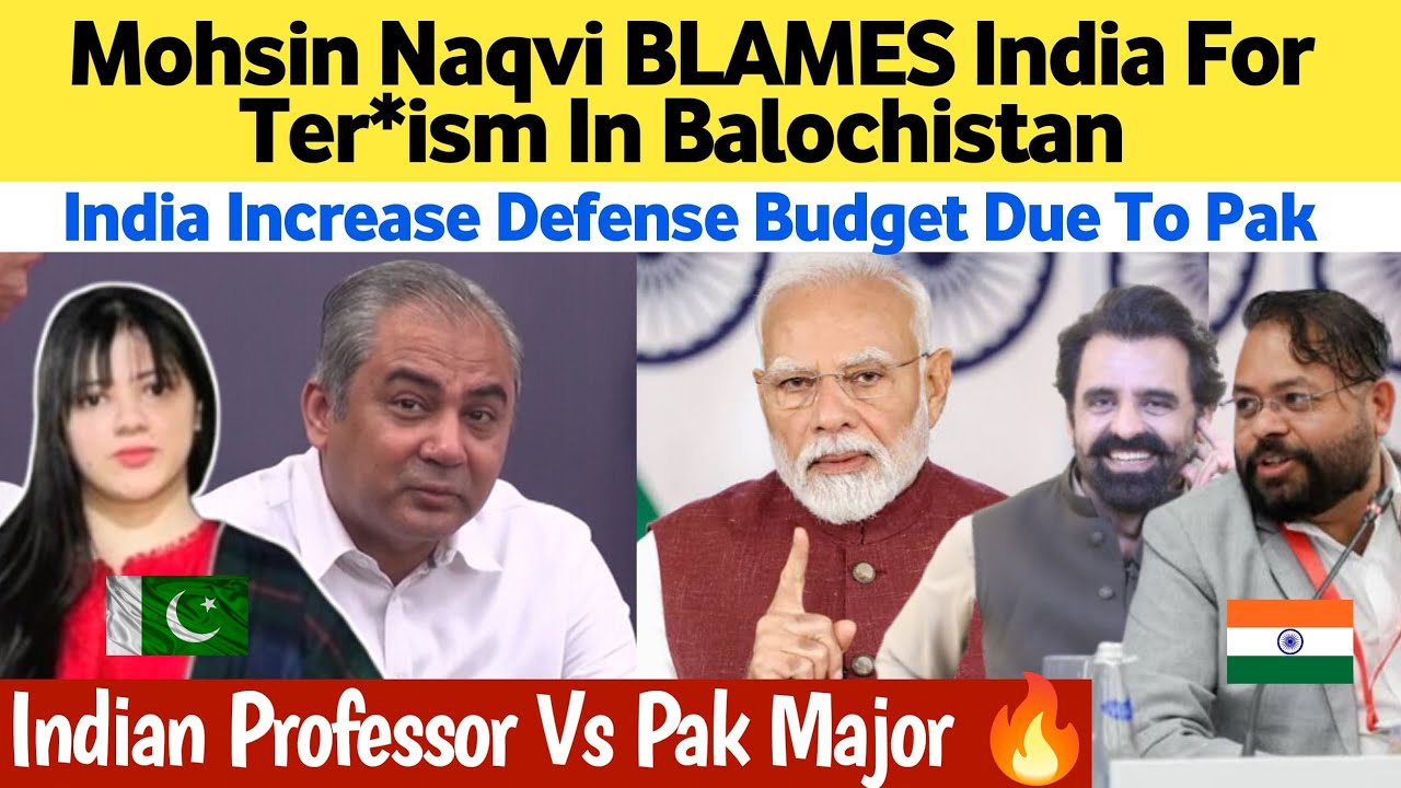 Mohsin Naqvi Blames India For Ter*ism In Balochistan 