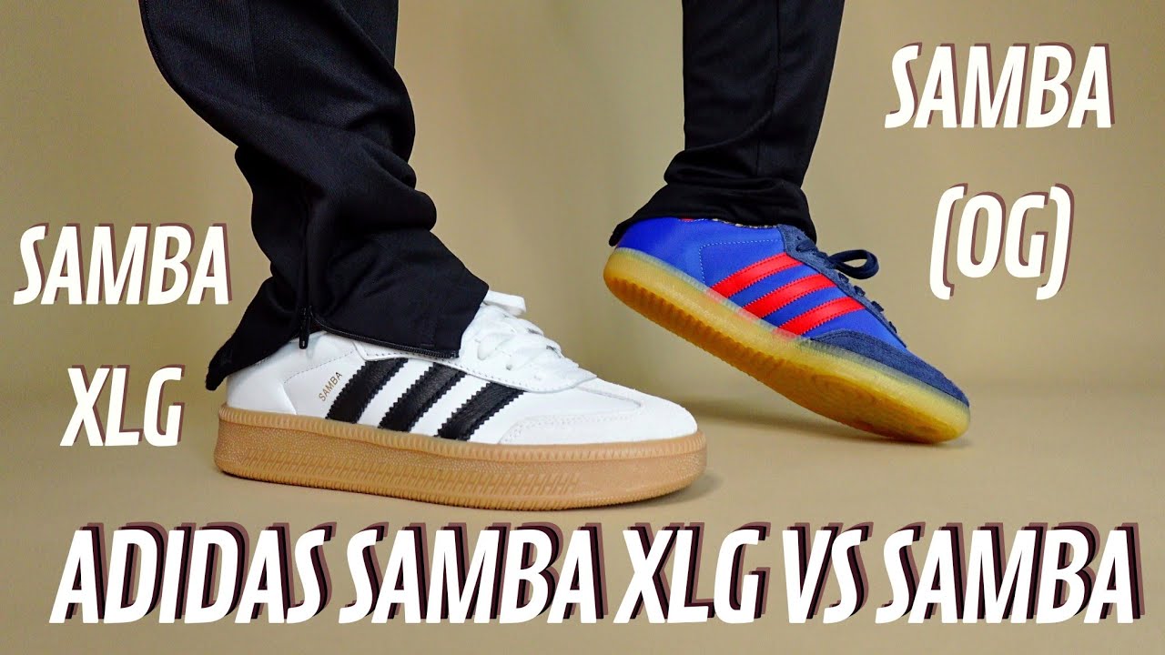 Adidas Samba XLG против Adidas Samba OG против Adidas Sambae