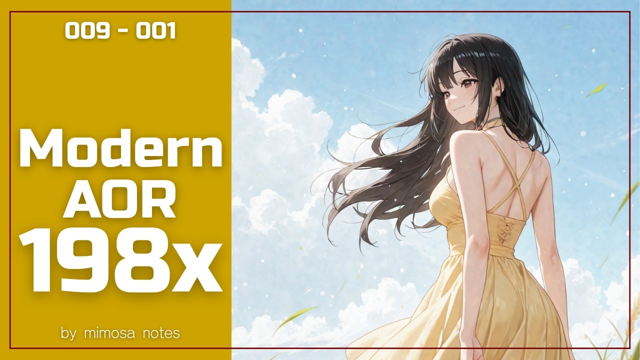 009 - 001 | Modern AOR 198X – 80s Style Hi-Fi Instrumental Playlist