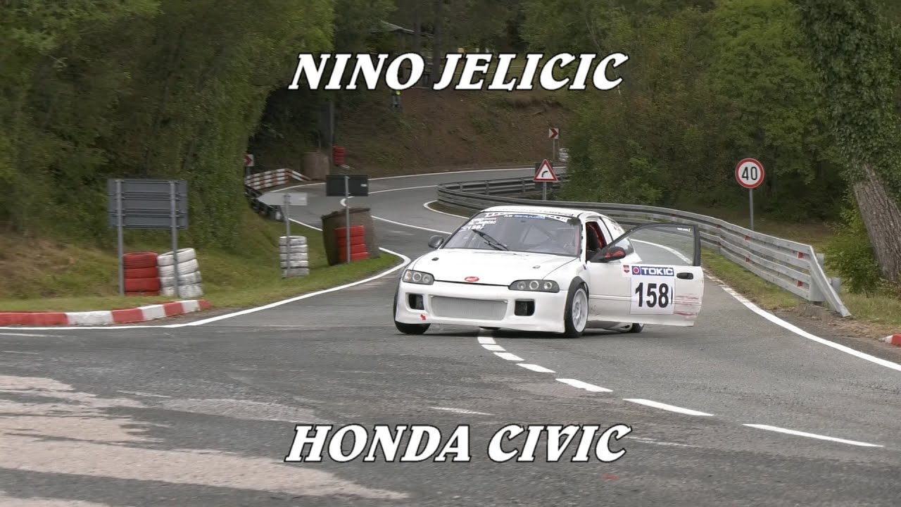 43°HILLCLIMB BUZETSKI DANI 2024 | NINO JELICIC | HONDA CIVIC | VIDEO BELLUNOVIDEO