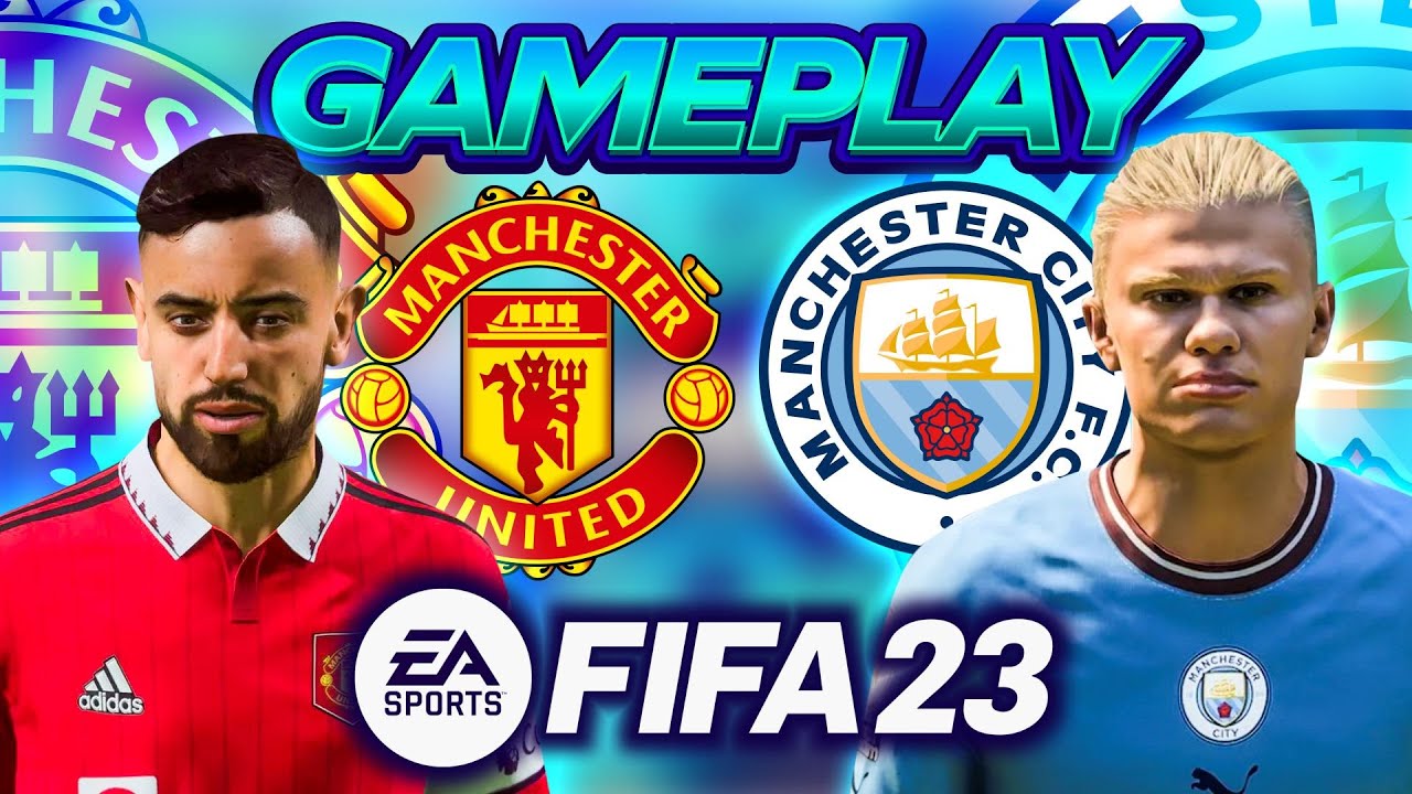FIFA 23 Next Gen Gameplay: Man Utd vs Man City (World Class Difficulty)