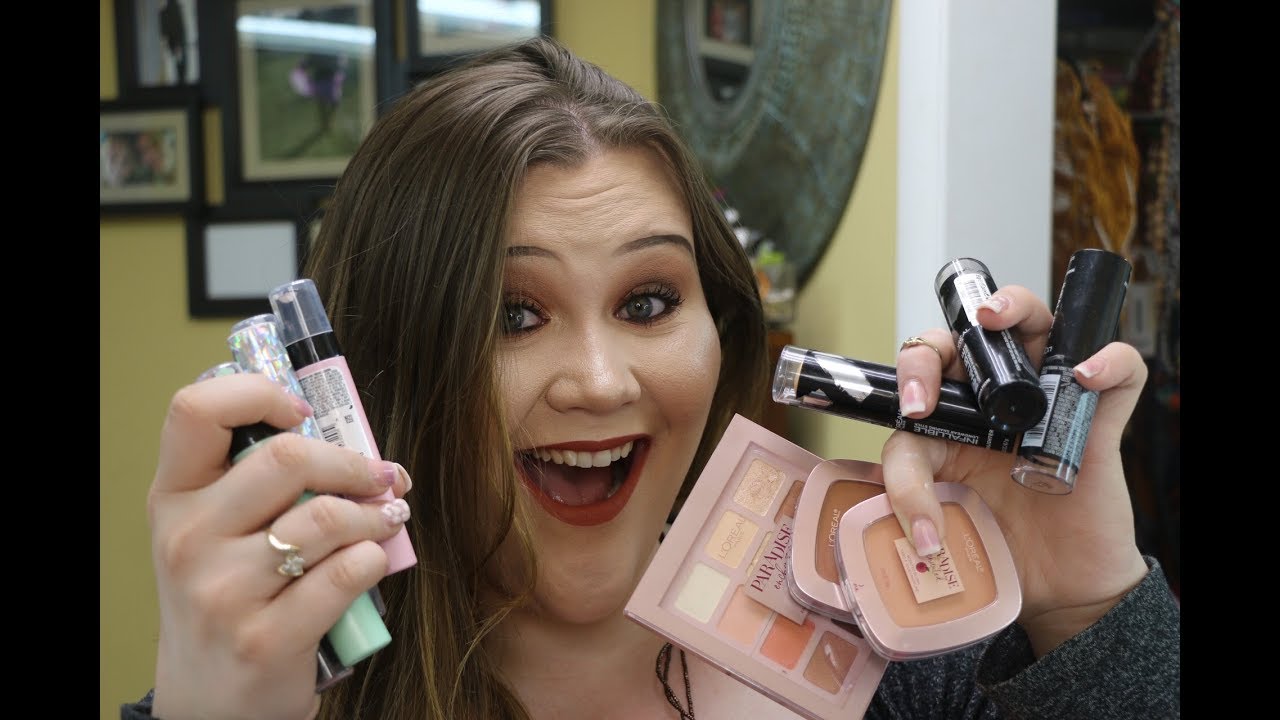 NEW! Loreal Full Face Wear Test: Foundation Stick, Palette, Blushes, Concealer & More!