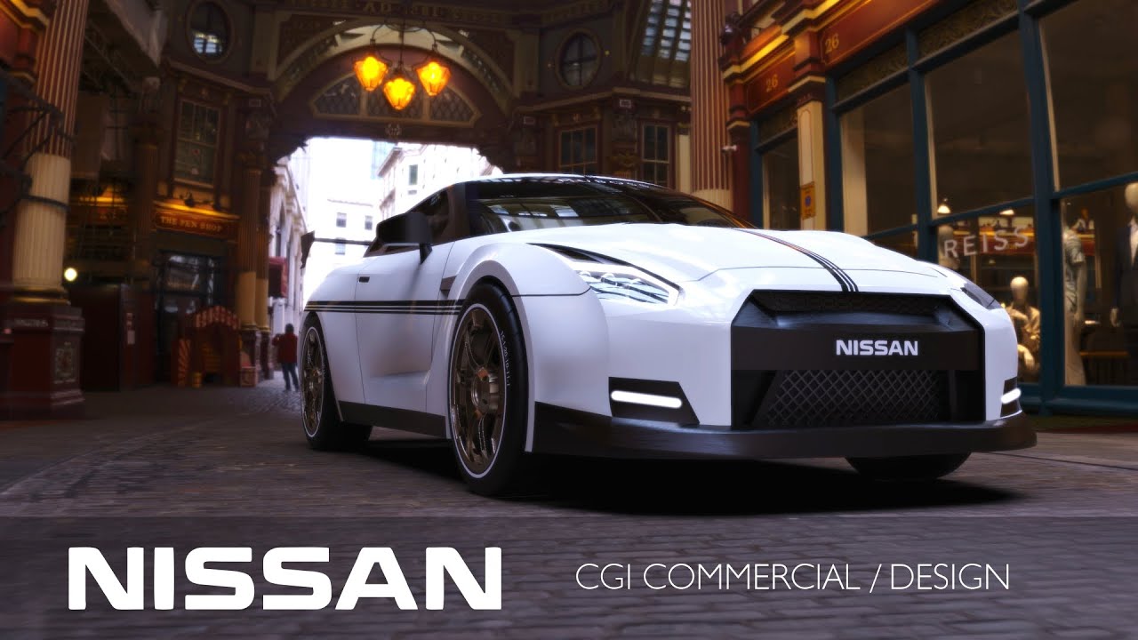 NISSAN  |  CGI COMMERCIAL ANIMATION  |  TIMELASPE DESIGN
