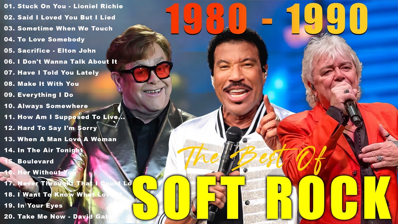 Soft Rock Songs 70s 80s 90s Full Album 🎁 Lionel Richie, Elton John, Eric Clapton, Bee Gees, Lobo 2